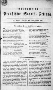 Preußische Staats-Zeitung