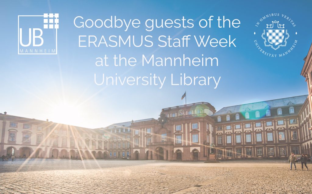 Goodbye ERASMUS Staff Week Guests